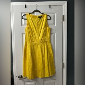 Ralph Lauren Yellow Dress size 10 NWOT